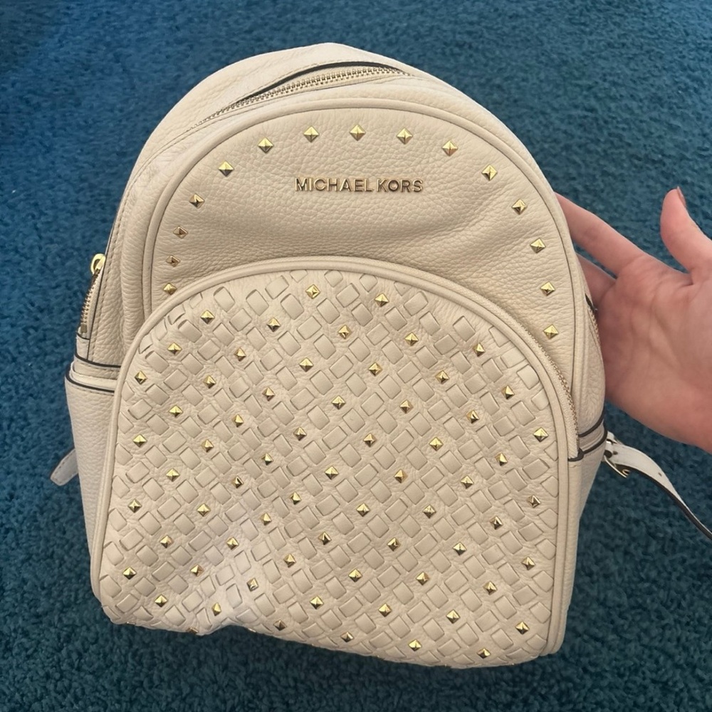 Michael Kors Backpack with Gold Studs